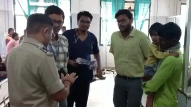 मध्य प्रदेश के रीवा में एक बस और ट्रक की टक्कर