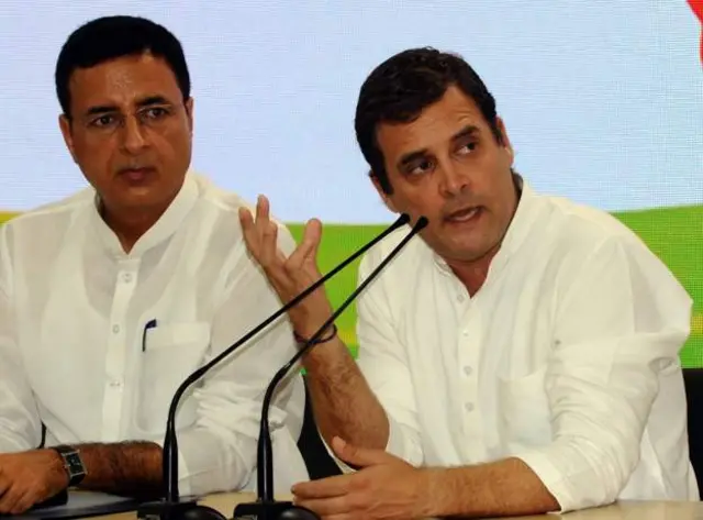 రణదీప్ సుర్జేవాలా, రాహుల్ గాంధీ