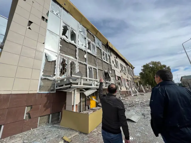 Последствия взрывов в Шебекино