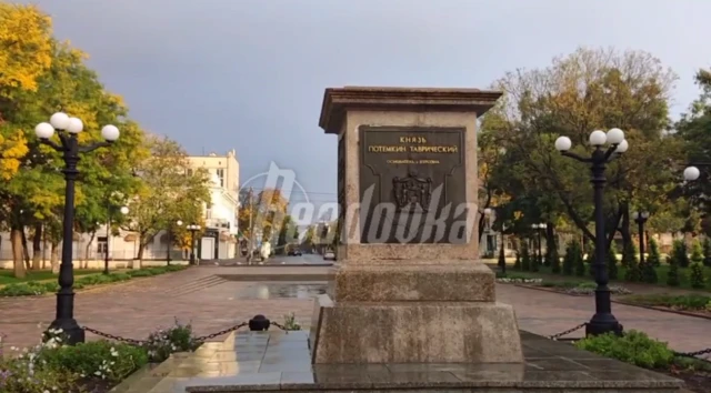 Від пам'ятника Потьомкіну залишився лиш постамент