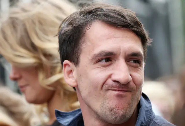 Артур Смольянинов у суда по делу Серебренникова