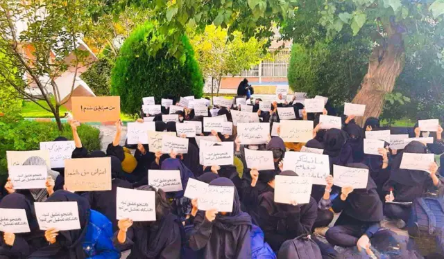 تحصن دانشجویان الزهرا