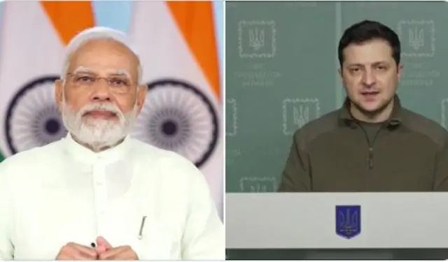मोदी और ज़ेलेंस्की
