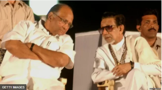 शरद पवार बाळासाहेब ठाकरे