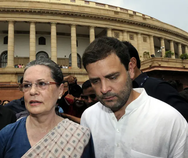 सोनिया गांधी, राहुल गांधी
