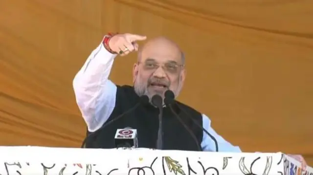 కేంద్ర హోంశాఖ మంత్రి అమిత్ షా