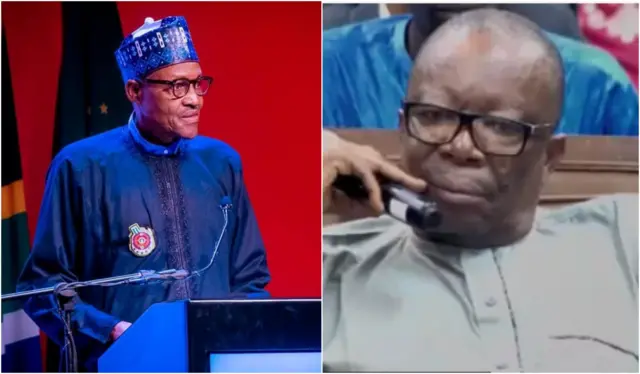 Buhari na onyeisi Asuu