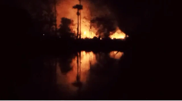 బాణాసంచా కర్మాగారంలో పేలుడు