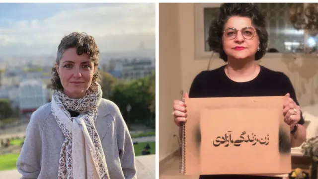 مینا اکبری و خزر معصومی از جمله هنرمندانی هستند که با حمایت از ترانه علیدوستی، عکس بدون حجاب خود را منتشر کردند
