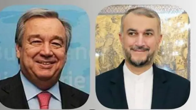امیر عبداللهیان و گوترش