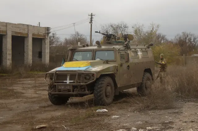 Трофейна техніка, яку українські військові захопили на Херсонщині
