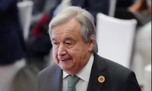 સંયુક્ત રાષ્ટ્રના મહાસચિવ એન્ટોનિયો ગુટેરેસ