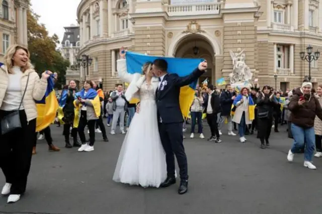 Молодожены в Одессе
