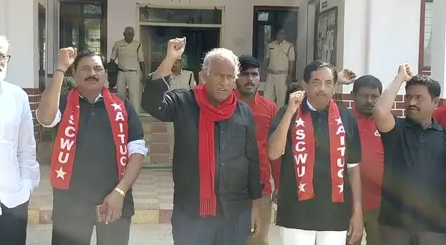 అరెస్టయిన సీపీఐ నేతలు