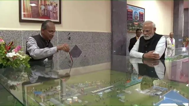 రామగుండం ఎరువులు కర్మాగారంలో నరేంద్ర మోదీ