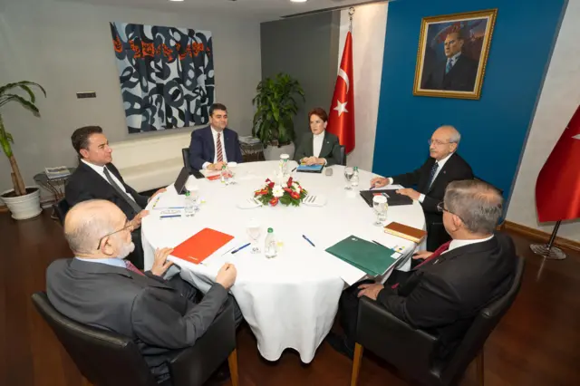 Altılı Masa, Taksim'deki saldırıyı kınadı: “Terör örgütlerinin amaçlarına ulaşmalarına hiçbir koşulda müsaade etmeyeceğiz”