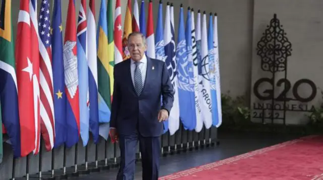 జీ20 సమావేశాల కోసం బాలీకి చేరుకున్న సెర్జీ లావ్రోవ్