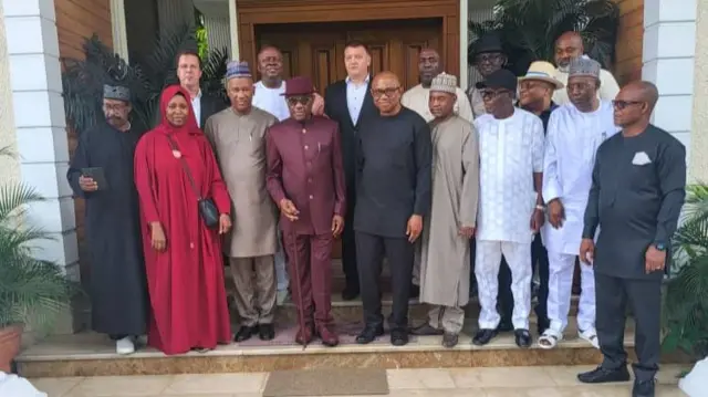 Peter Obi, Datti Baba-Ahmed na ndị ọzọ gara zute Nyesome Wike na Rịvas steeti