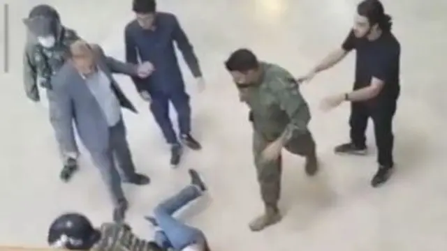 دستگیری خشونت‌بار یکی از دانشجویان