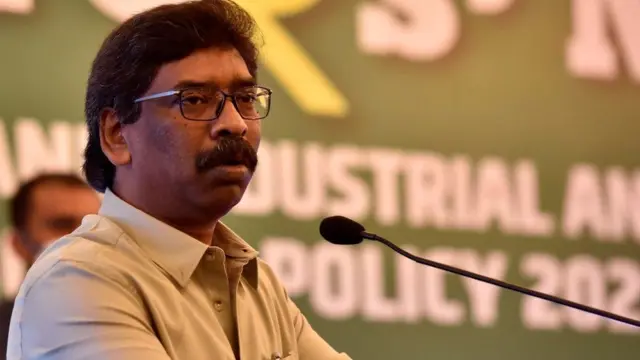 झारखंड के मुख्यमंत्री हेमंत सोरेन