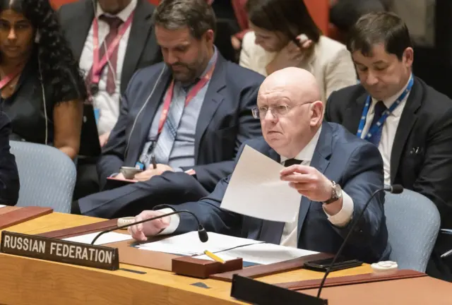 Постоянный представитель России в ООН Василий Небензя