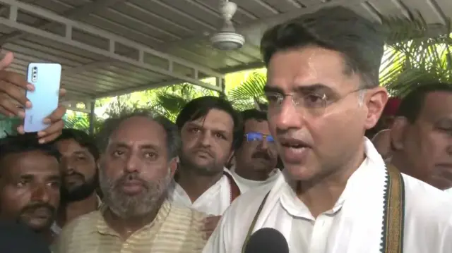 कांग्रेस नेता सचिन पायलट