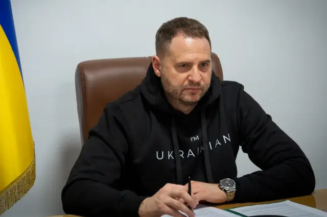 Руководитель офиса президента Украины Андрей Ермак
