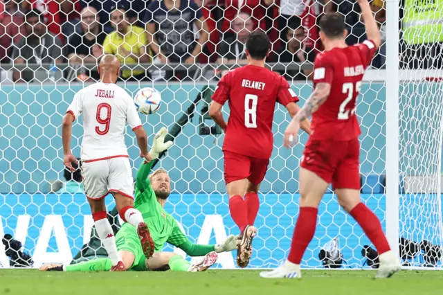 Kasper Schmeichel'ın kurtarışı
