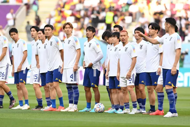 Japonya milli takımı katar dünya kupası 2022