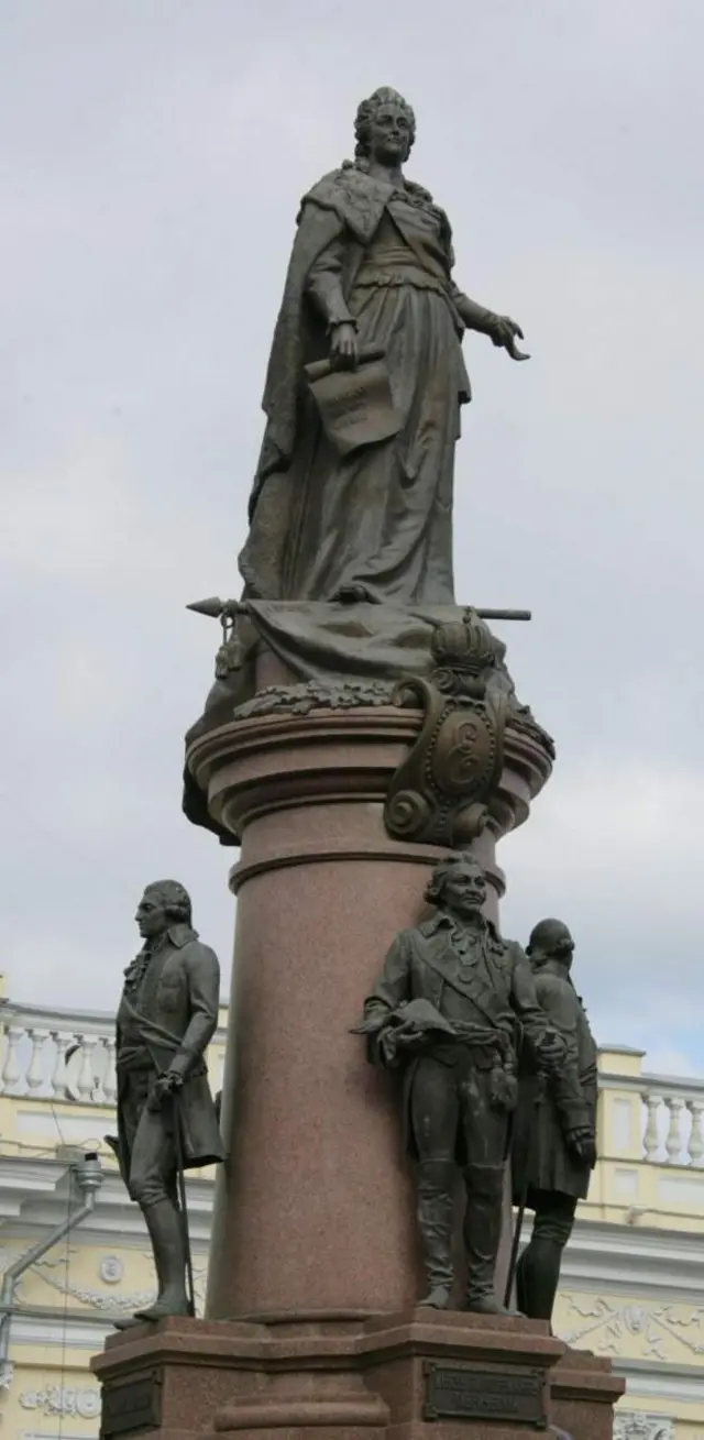 Памятник Екатерине II в Одессе