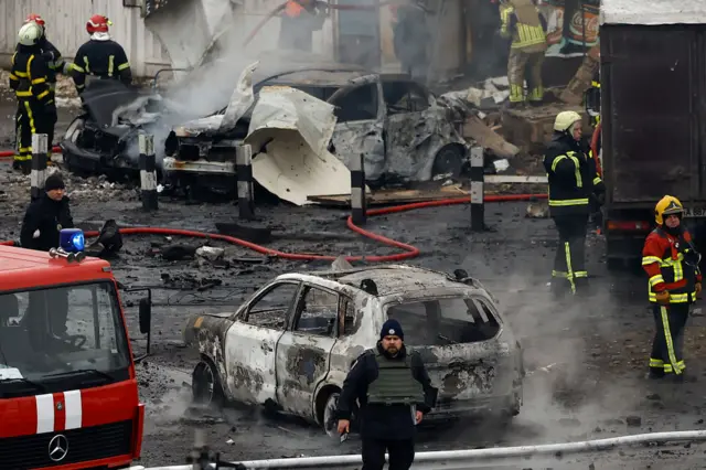 Последствия ракетного удара