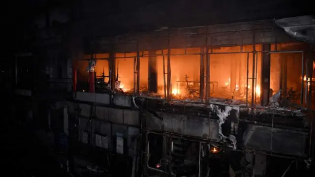 દિલ્હીના ચાંદની ચોક વિસ્તારમાં લાગી આગ