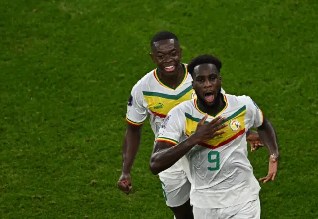 Boulaye Dia gol sevinci