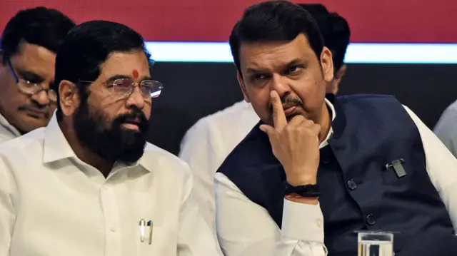 एकनाथ शिंदे और फडणवीस
