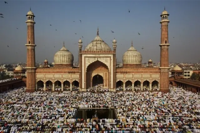 Jamaa Masjid a birnin Delhi