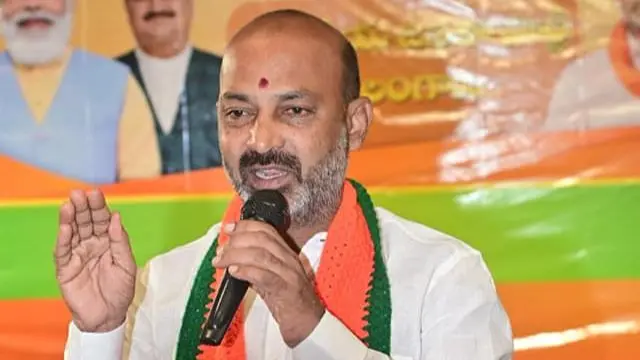 తెలంగాణ బీజేపీ అధ్యక్షుడు బండి సంజయ్