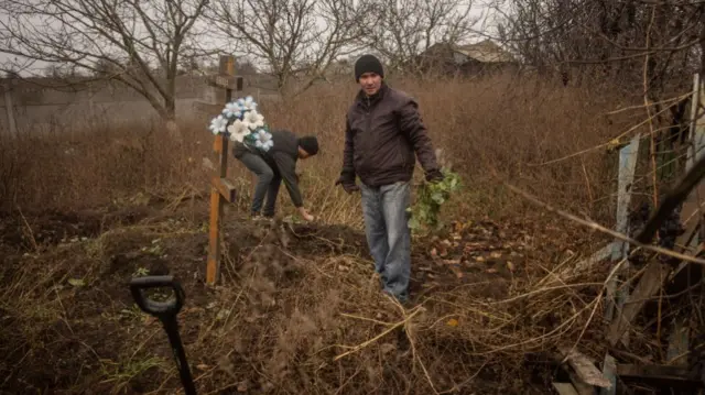 Захоронение в Правдине