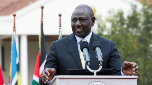 የኬንያው ፕሬዝዳንት ዊሊያም ሩቶ