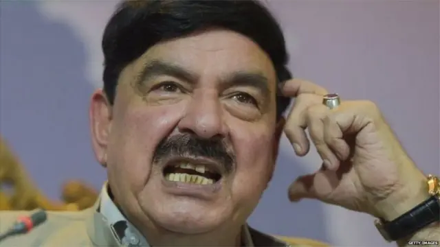 पाकिस्तान के पूर्व गृह मंत्री शेख रशीद
