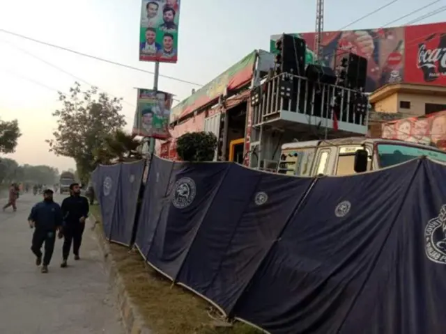 ఇమ్రాన్ ఖాన్ మీద కాల్పులు జరిగిన ప్రాంతం