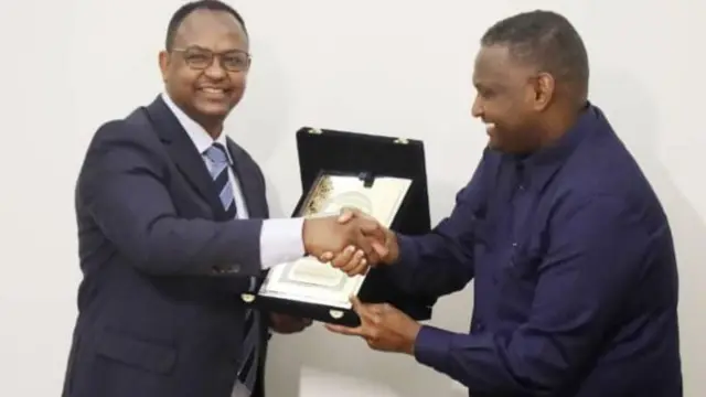 Taliye ku xigeenka sirdoonka Itoobiya iyo taliyaha sirdoonka Soomaaliya Mahad Salaad