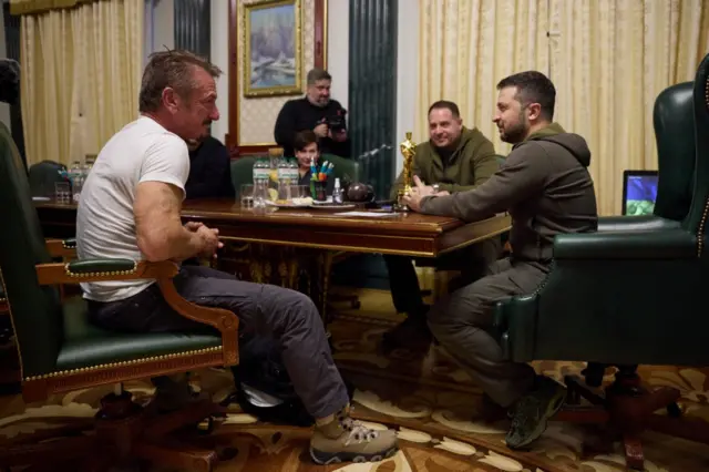 Пенн и Зеленский