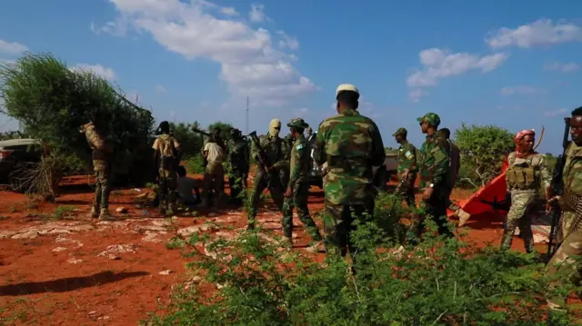 Dagaallada ka socda gobollada dalka ee ka dhanka ah Al-Shabaab