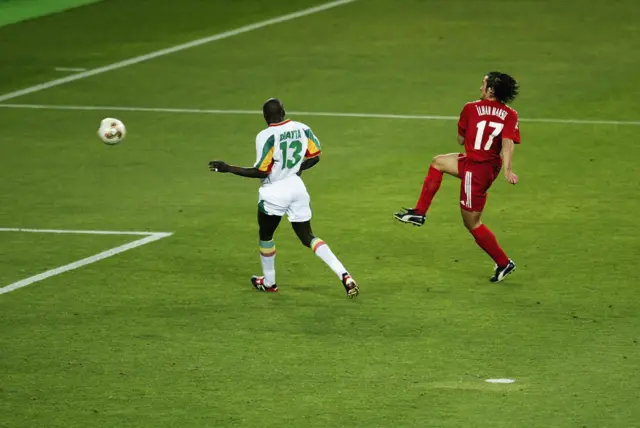 İlhan Mansız'ın gol vuruşu