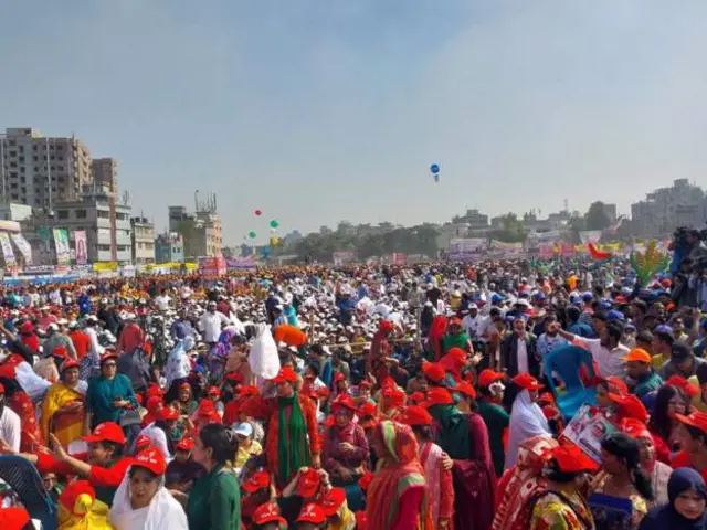 बांग्लादेश राष्ट्रवादी पार्टी की रैली