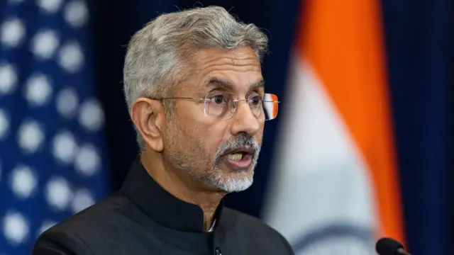 भारतीय विदेश मंत्री एस जयशंकर