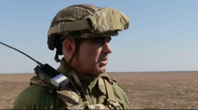 Командующий оперативным командованием "Юг" украинской армии генерал-майор Андрей Ковальчук