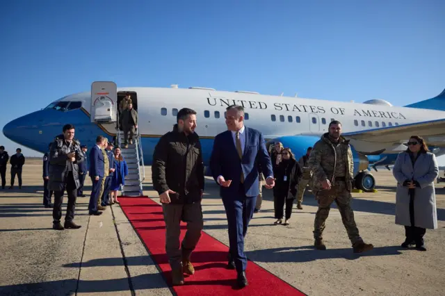 Зеленский в Вашингтоне