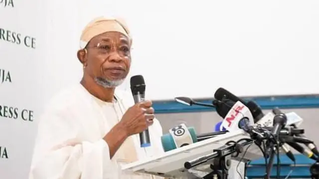 Ministan cikin gida Ogbeni Rauf Aregbesola