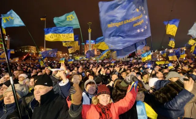 Майдан в декабре 2013